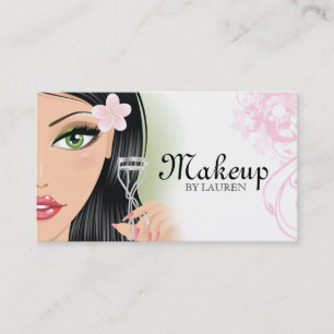 Carte De Visite Artiste maquillage Eyelash Curler rose