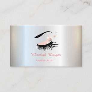 Carte De Visite Artiste maquillage, Faux Lashes