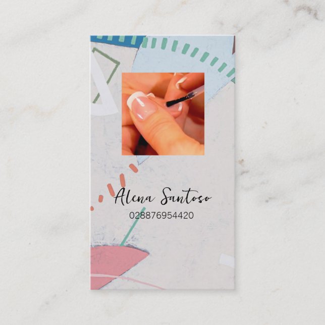 Carte de visite Artiste Nails (Devant)