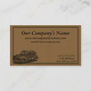 Carte De Visite Artistique, naturel, la terre a modifié la