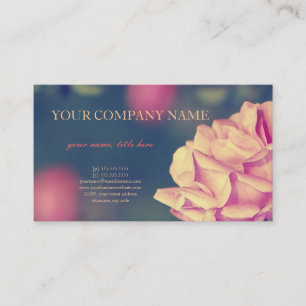 Carte De Visite Artistique s'est levé