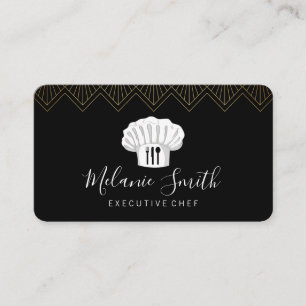 Carte De Visite Arts culinaires Art Déco Trim