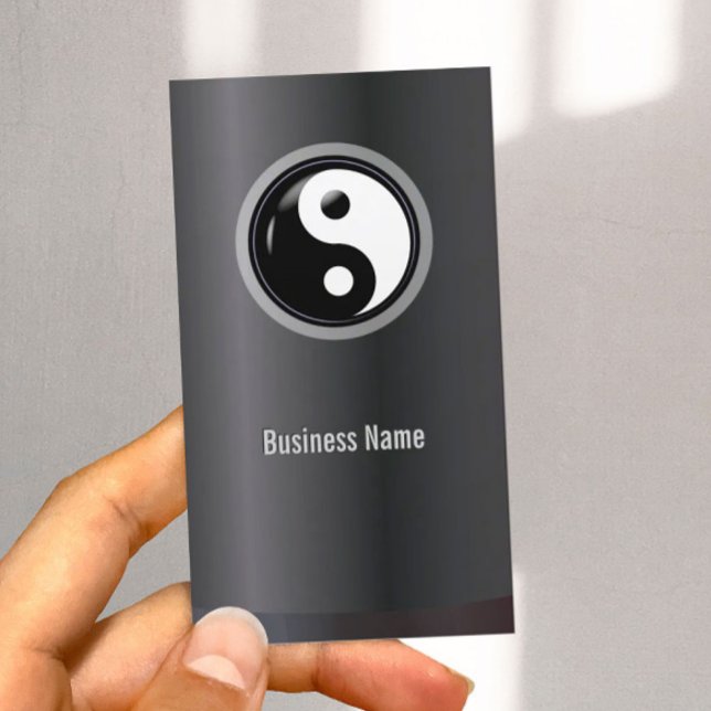 Carte De Visite Arts martiaux Yin Yang Professionnel (Créateur téléchargé)