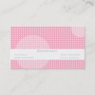 Carte De Visite Assez dans le rose