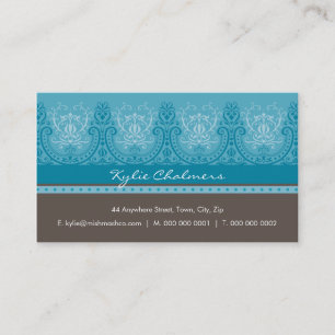 CARTE DE VISITE assez détaillé