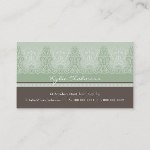 CARTE DE VISITE assez détaillé