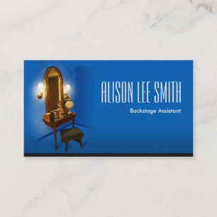 Carte De Visite Assistant Beauty Backstage