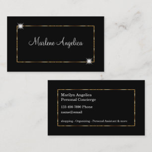 Carte De Visite Assistant Concierge personnel classique