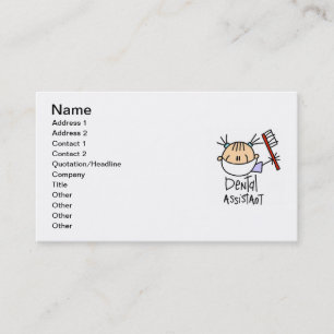 Carte De Visite Assistant dentaire