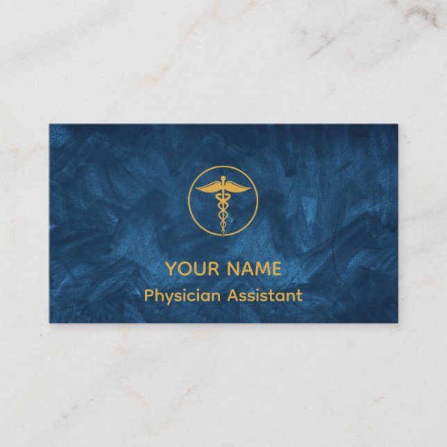 Carte De Visite Assistant médical (Devant)