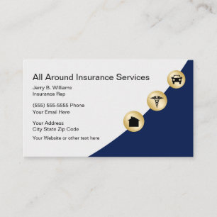 Carte De Visite Assurance auto et assurance maladie