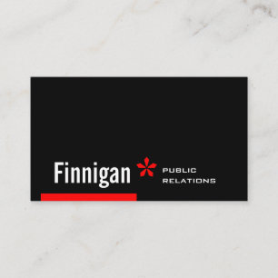 Carte De Visite Astérisque de Finnigan