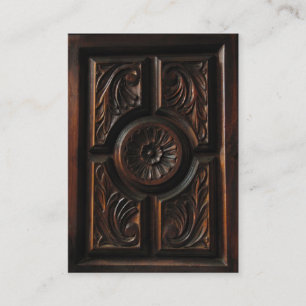 Carte De Visite ATC en bois