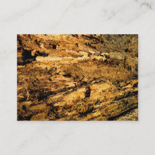 Carte De Visite ATC Motif en bois
