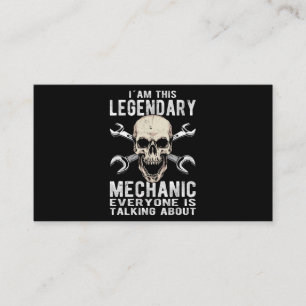 Carte De Visite Atelier de tournevis mécanique Réglage de l'outil 