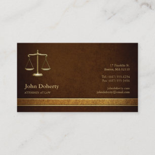 CARTE DE VISITE ATTORNEY  
