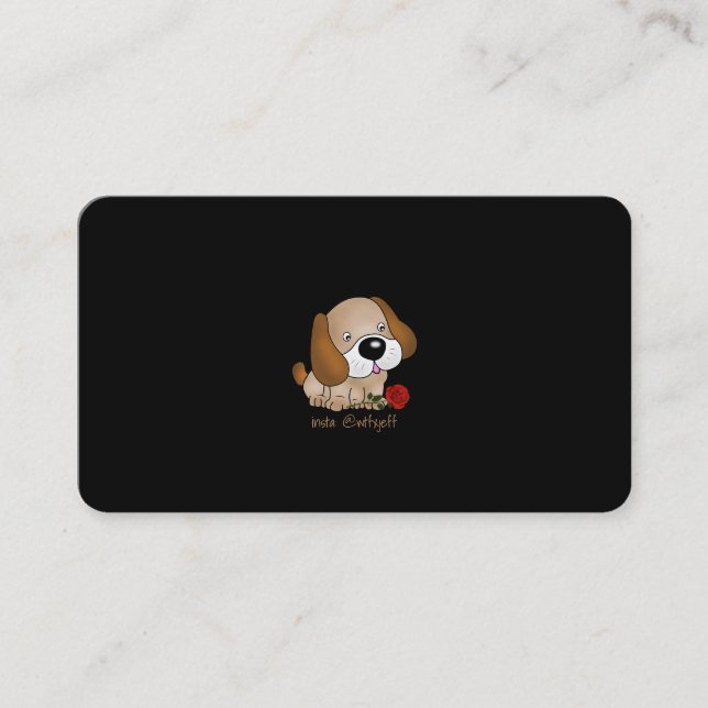 Carte de visite attrayant (Devant)