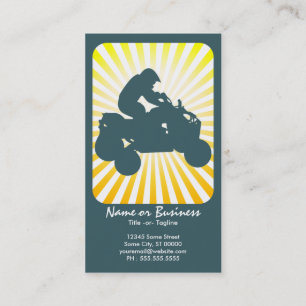 Carte De Visite atv : rétros rayons :