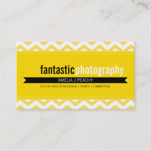 CARTE DE VISITE AUDACIEUX : : chevron moderne