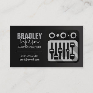 Carte de visite Audio Engineer