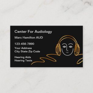 Carte De Visite Audiologie Classique Et Aides Auditives 