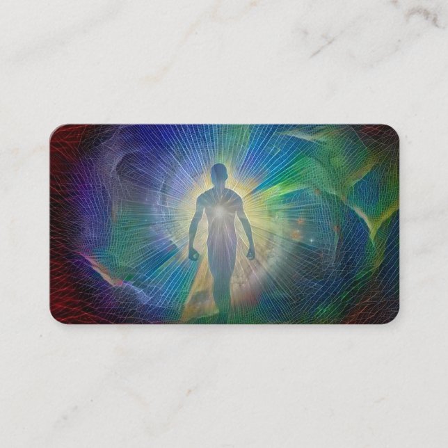 Carte De Visite Aura ou âme (Devant)