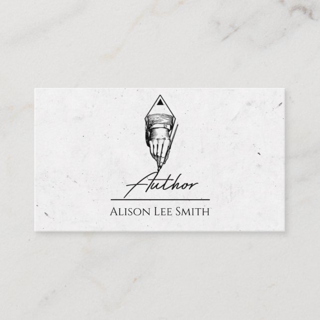 Carte De Visite Auteur (Devant)