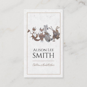 Carte De Visite Auteur de livres pour enfants