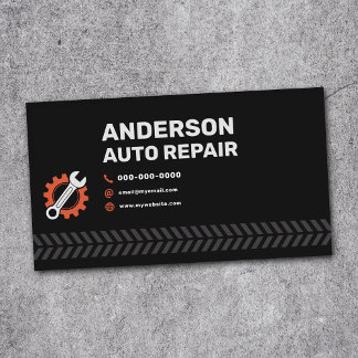 Carte De Visite Auto Repair