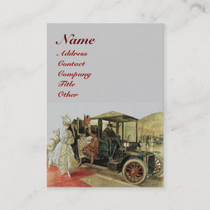 Carte De Visite AUTO RESTAURATION, AUTOMOBILE, garage de réparatio