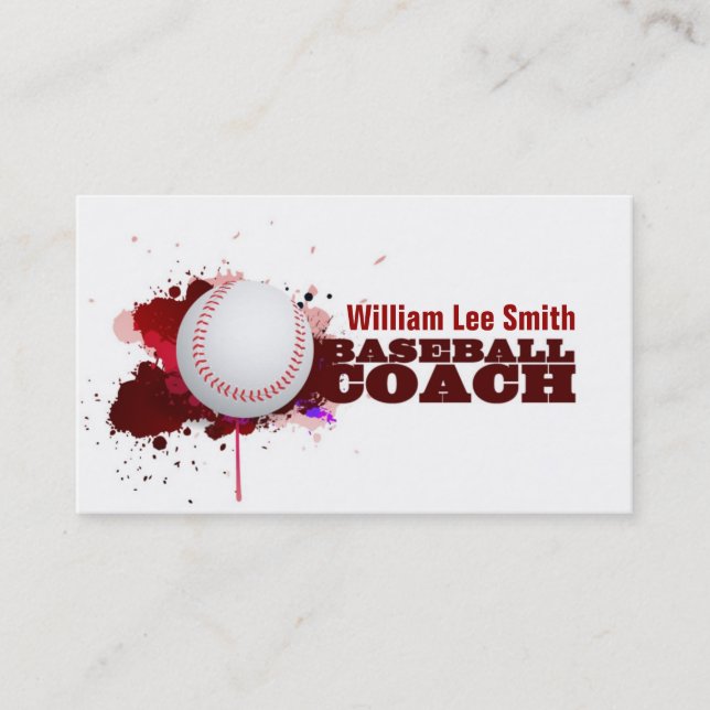 Carte De Visite Autocar de base-ball (Devant)