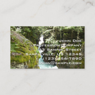 Carte De Visite Avalanche Gorge II at Glacier National Park