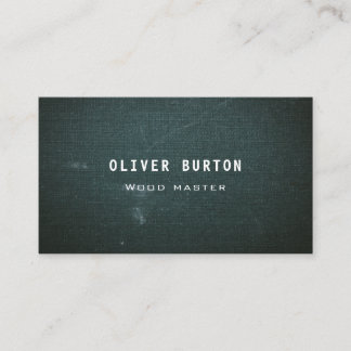 Carte de visite avec texture foncée pour le travai