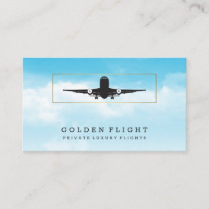 Carte De Visite Aviation   Nuages et ciel