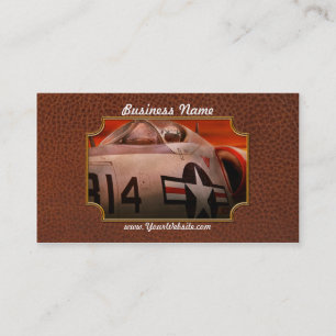 Carte De Visite Avion - pilote - armée de l'air - Go obtiennent l