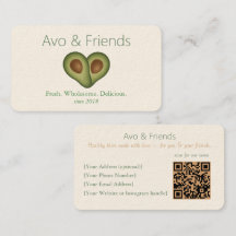 Avo et amis | Logo Avocado Aliments sains -