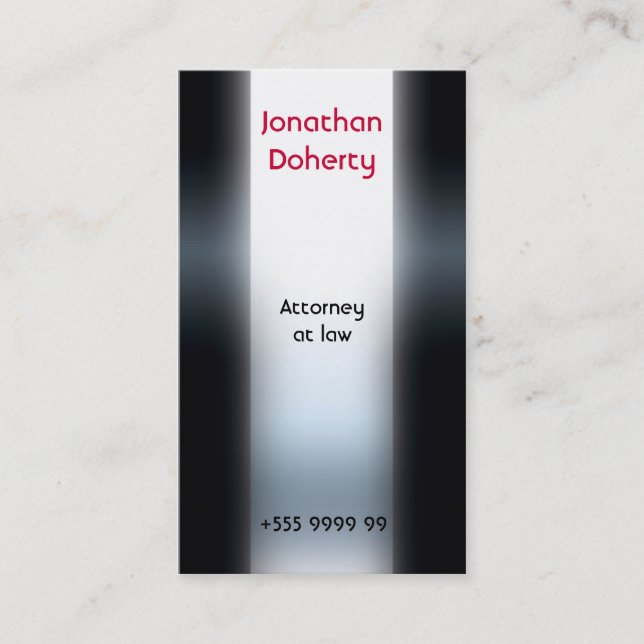 Carte De Visite Avocat (Devant)