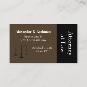 Carte De Visite Avocat