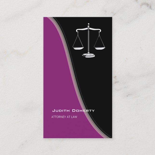 Carte De Visite AVOCAT | chic (Devant)