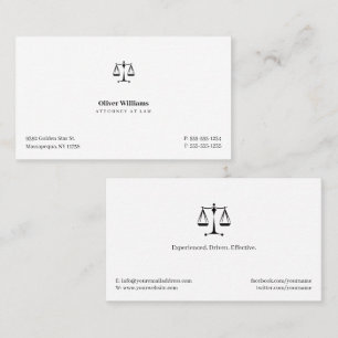 Carte De Visite Avocat de droit   Avocat