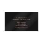 Avocat de droit Rose Gold Metallic Black Avocat