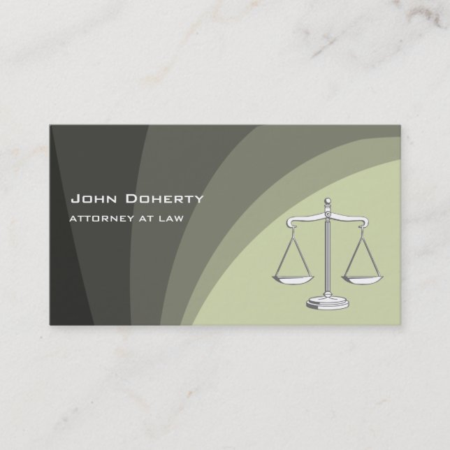 Carte De Visite Avocat de l'AVOCAT | (Devant)