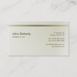 Carte De Visite Avocat de l'AVOCAT  