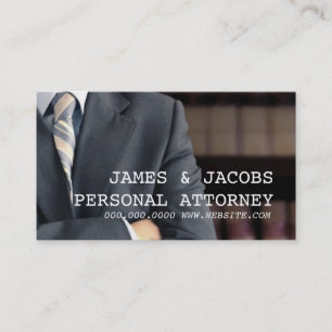 Carte De Visite Avocat en droit des blessures personnelles