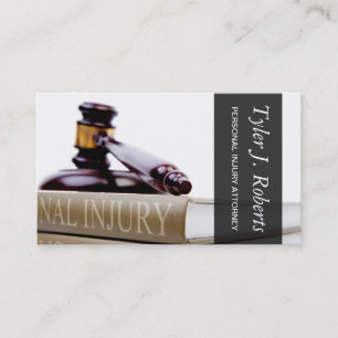 Carte De Visite Avocat en droit des blessures personnelles