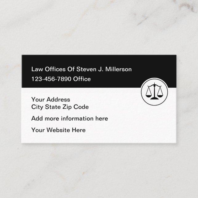 Carte De Visite Avocat indépendant (Devant)