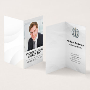 Carte De Visite Avocat   Logo Justice   Business Man