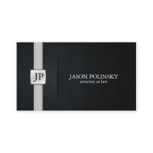 Avocat noir et argenté élégant