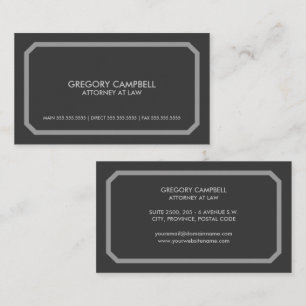 Carte De Visite Avocat professionnel