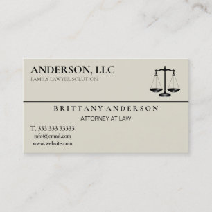 Carte De Visite Avocat professionnel de droit à échelle noire